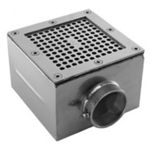 Донный слив 150х150 пленка AISI 316L
